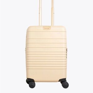 BEIS Carry-On Hardside Suitcase in Beige